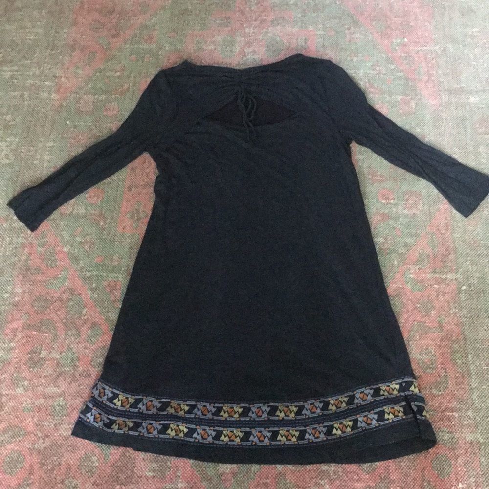 Skies Are Blue boho tie back dress size M - Picture 5 of 5